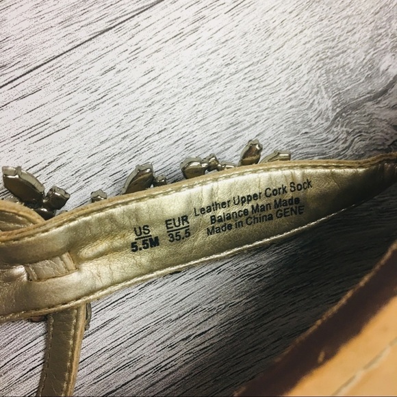 Sam Edelman | Gene Rhinestone Thong Sandals 5.5 - Picture 7 of 8